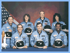 NASA Challenger Crew photograph
