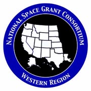 small Space Grant western region logo.