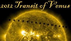 2012 Transit of Venus image.